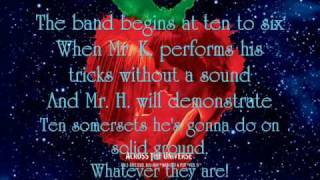 Being For The Benefit Of Mr Kite - Eddie Izzard {Lyrics}