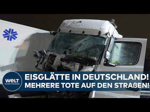 DEUTSCHLAND: Heftiger Wintereinbruch! Mehrere Tote bei Schnee- und Glättechaos auf den Straßen!