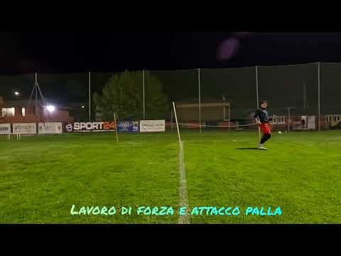 ALLENAMENTO PORTIERI PRIMA SQUADRA AURORA SERIATE. FORZA DI INIZIO SETTIMANA 