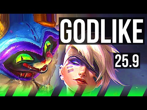 SHACO vs VI (JGL) | Godlike, Rank 15 Shaco | EUW Challenger | 25.9