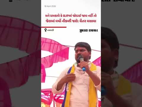 IAS-IPS આવીને મને ધમકાવે કે ભાજપમાં જોડાઈ જાવ, પરંતુ મારે મંત્રી ફંત્રી નથી બનવું: ચૈતર વસાવા