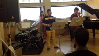 Bass and bone. Combo Avishai Cohen