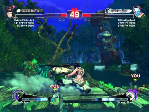 SSF4AE - Online #3 - AltimaMantoid (Vega/Claw) vs XximaG3nius1xX (Juri)