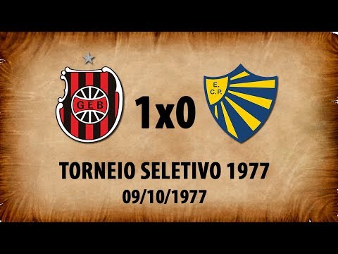 G.E.Brasil 1x0 E.C.Pelotas - Seletivo para o Nacional em 1977