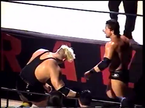 Brody Steele vs Joe E. Legend - Tables Match - August 15th 2001