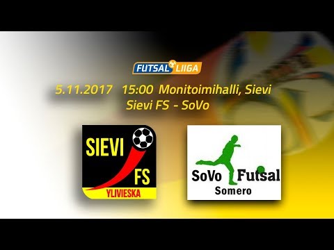 5.11. Sievi FS - SoVo klo 15:00 Futsal Liiga