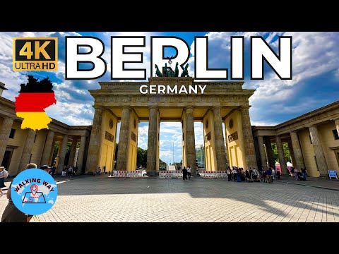 Berlin, Germany Walking Tour - 4K 60fps with Captions
