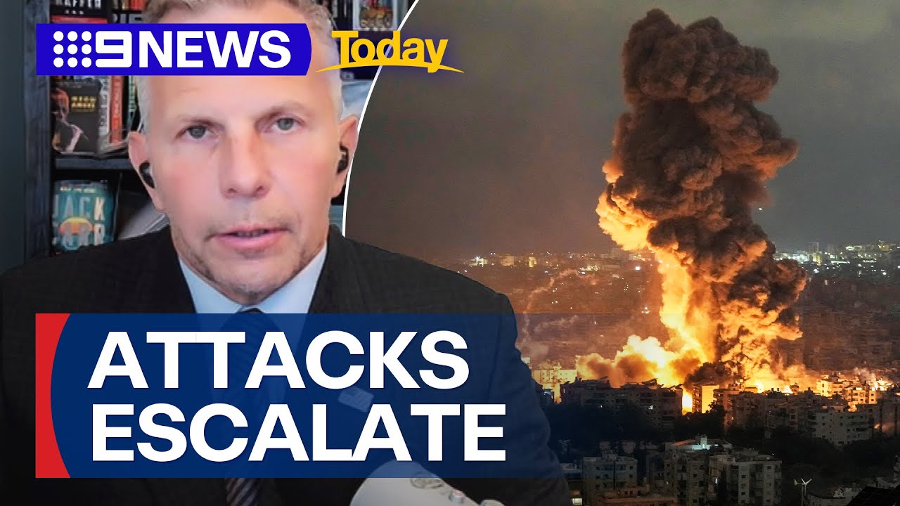 Middle East conflict shows no signs of slowing down one year on | 9 News Australia
