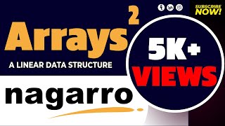 NAGARRO CODING ROUND Arrays (In Hindi)  | MyCodeShala