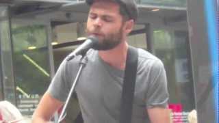Passenger &quot;Fear of Fear&quot; &amp; &quot;The Boxer&quot; busking Hamburg