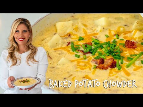 Baked Potato Chowder Recipe A Hearty and Comforting Winter Soup