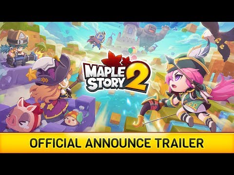 MapleStory 2 Official Announce Trailer thumbnail