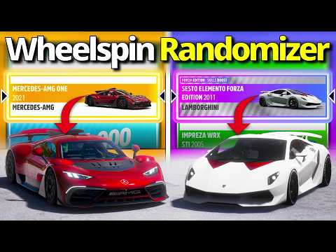 We Let Wheelspins Pick Our Cars In Forza!
