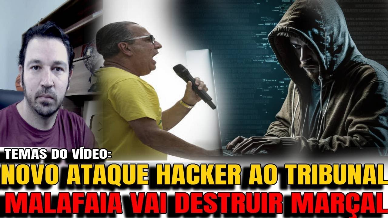 #4 URGENTE   NOVO ATAQUE HACKER AO STF   MALAFAIA DIZ QUE VAI DESTRUIR MARÇAL, A RESPOSTA SERÁ DADA,