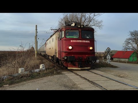 Tren IR1765 Iasi - Timisoara Nord la iesire din Ciprian Porumbescu cu 41-0769-0 - 14.03.2021