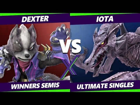 Smash Ultimate Tournament - Dexter (Wolf) Vs. Iota (Ridley) - S@X 310 Winners Semis