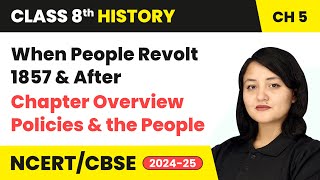 When People Revolt: 1857 and After - Chapter Overview, Policies & the People | Class 8 History Ch 5