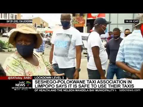 Seshego-Polokwane Taxi Association assures commuters it is safe to use their taxis amid COVID-19