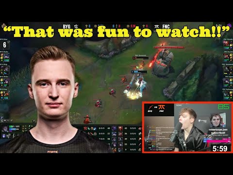 LS Had FUN Watching This 1v1 At Worlds!!