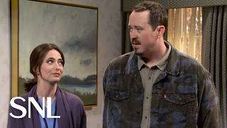 SNL sketch depicts Shane Gillis visiting his elderly mother in hospice