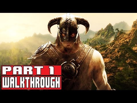 SKYRIM SPECIAL EDITION Gameplay Walkthrough Part 1 (1080p PS4) - No Commentary