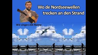 Wo die Nordseewellen trecken an den Strand - Ronny