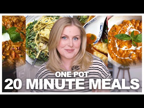 TOP TEN Single-Serve 20 Minute, ONE POT recipes you need in your life!!