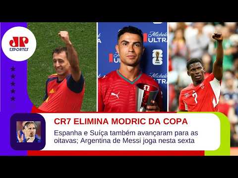 CR7 x LAMINE! PORTUGAL E ESPANHA AVANÇAM E VÃO SE ENFRENTAR; HOJE TEM MESSI | BASTIDORES DA COPA