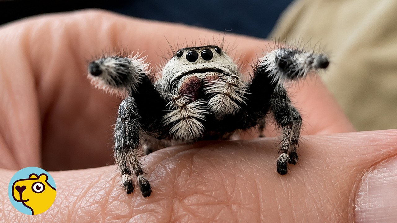 Tiny Spider Demands Cuddles and Playtime