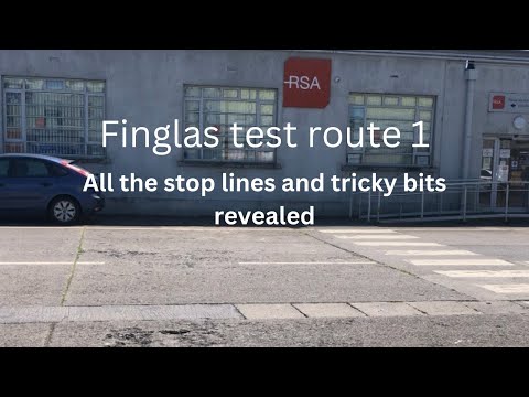 Finglas Driving Test Route 1