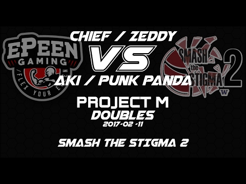 Smash the Stigma 2 - Chief/Zeddy vs Aki/Punk Panda (Winners Semis) - PM Doubles