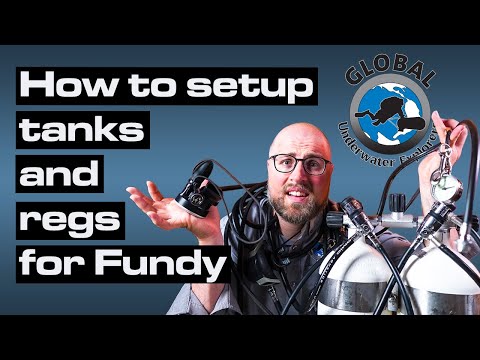 GUE Fundamentals Equipment - How to setup tanks and regulators?
