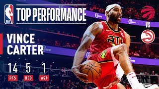 Vince Carter Surpasses 25,000 Career Points with a SLAM! | November 21, 2018