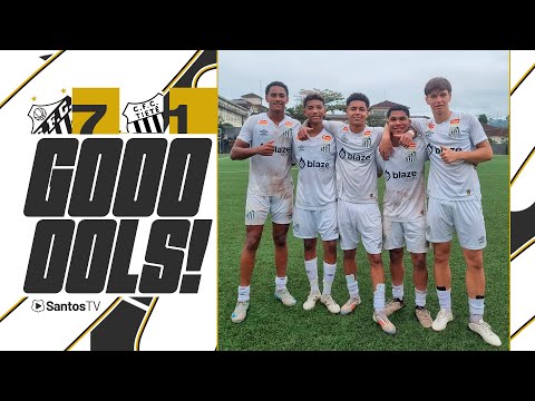 SANTOS 7 x 1 COMERCIAL FC | GOLS | PAULISTA SUB-17 (21/09/24)