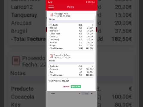 Gestion Compras HORECA video thumbnail