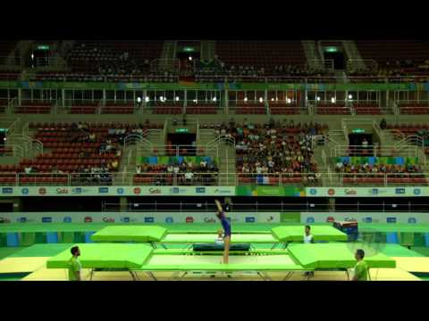 KOCHESOK Susana (RUS) - 2016 Olympic Test Event, Rio (BRA) - Qualification Trampoline Routine 1