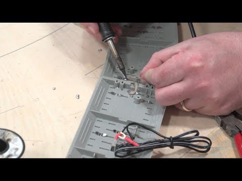 Layout Building Tips & Tricks: Wiring FasTrack