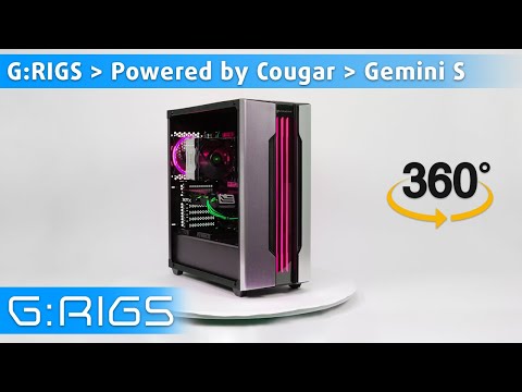 G:RIGS  Powered by Cougar  Gemini S Silver (AMD)