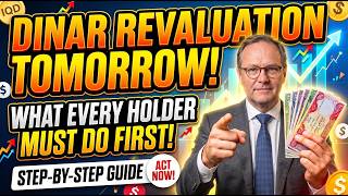 Iraqi Dinar Revaluation TOMORROW What Every Holder Must Do First (Step-by-Step Guide)