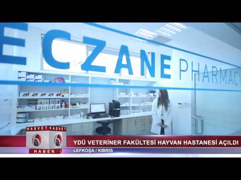 Yakın Doğu Üniversitesi Veteriner Fakültesi Hayvan Hastanesi Açıldı