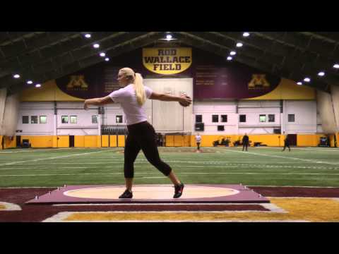 2014 IntraSquad Discus Allie Heifort 41.60m