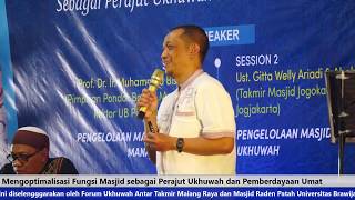 Sharing & Diskusi Mengoptimalisasi Fungsi Masjid sebagai Perajut Ukhuwah dan Pemberdayaan Ummat