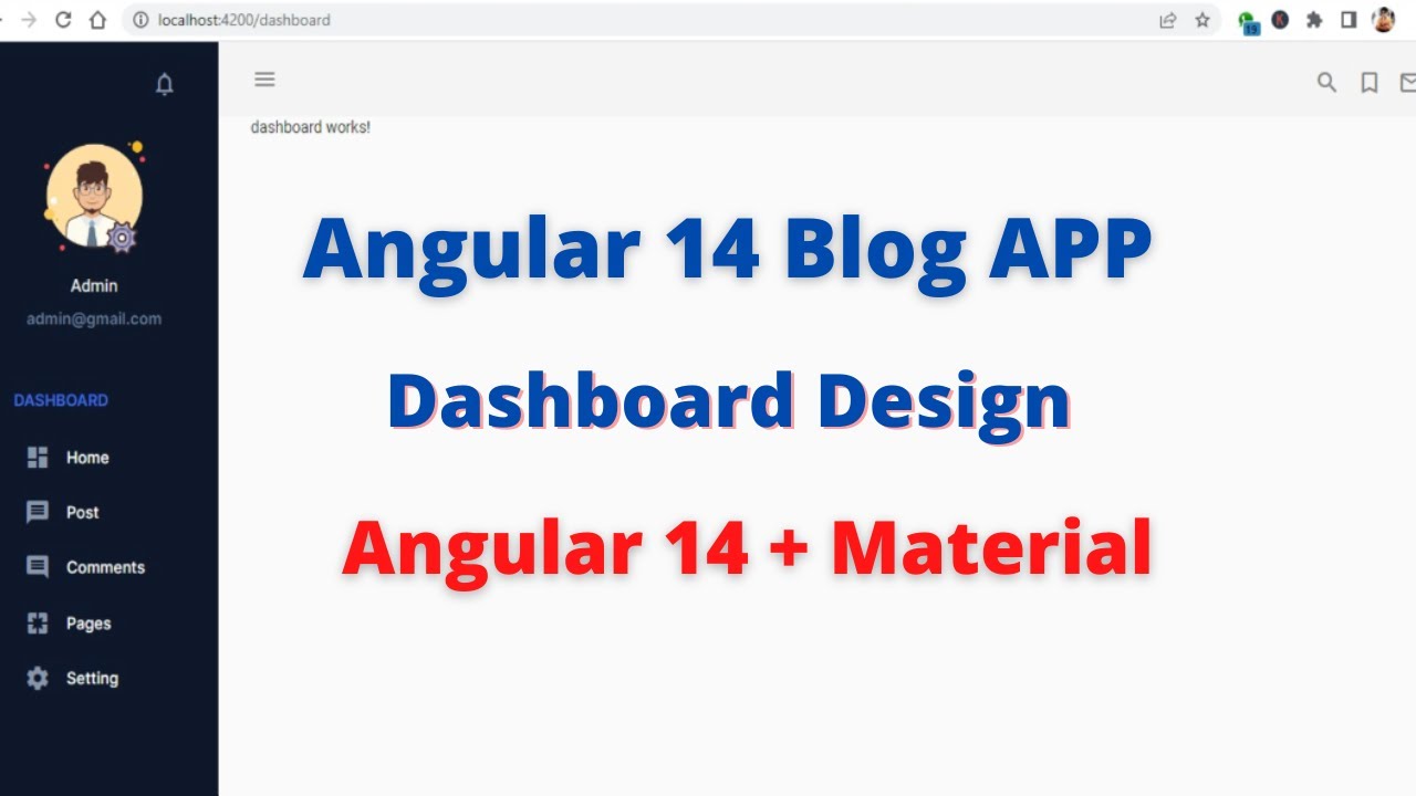 Angular 14 project from Scratch with Material UI, Angular 14 Blog Application with Testycodeiz