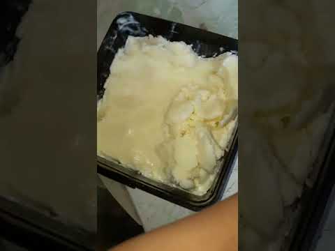 creamy and tasty 🤤 vanilla ice-cream 🍨 at home