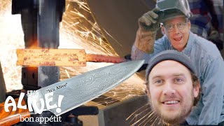 Brad Makes A Knife with Bob Kramer | It