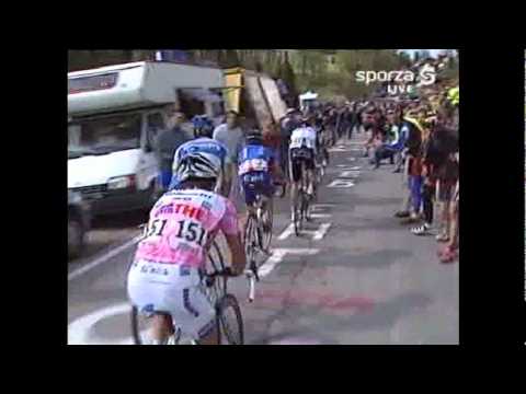 Giro d'Italia 2005 - Climb of the Passo Duran (1/3)