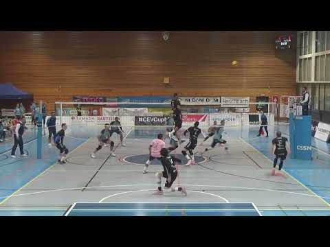 Daniel Maciel #12 - Opposite - Chenois vs Soria - CEV Cup 2024 - 0x3