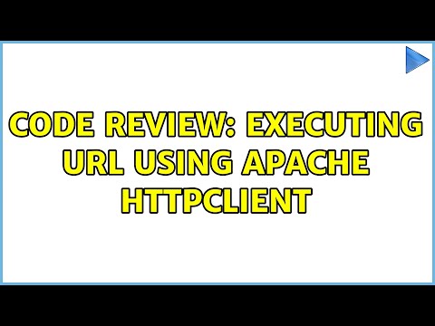 Code Review Executing Url Using Apache Httpclient