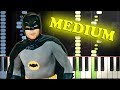 BATMAN THEME - Piano Tutorial