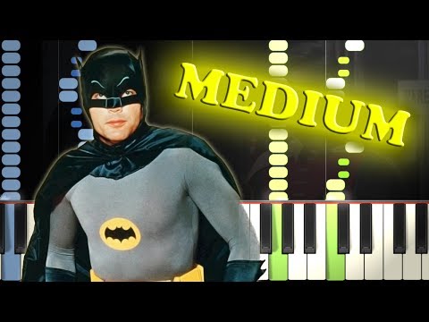 BATMAN THEME - Piano Tutorial